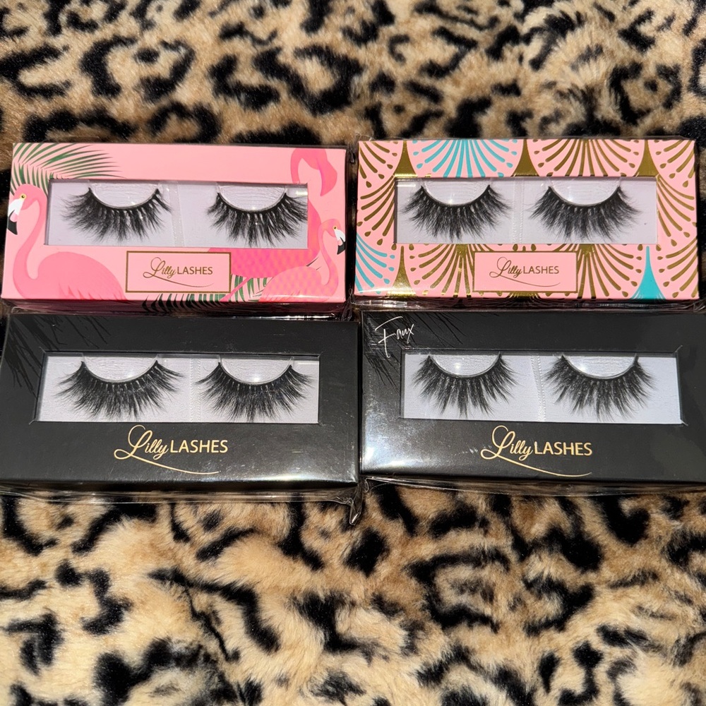 Lilly Lashes Glamorous Black Eyelash Collection